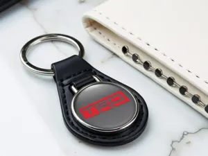 Toyota TRD Llavero Diseñador Diseño Estilo Fuerza Cuero